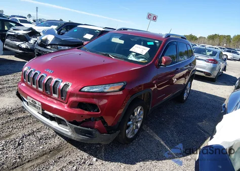 2014 Jeep Cherokee Limited из США, поврежденный, VIN 1C4PJLDS6EW175656